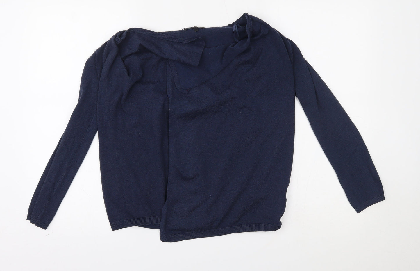 Womens UK Size 8 New Look Blue Cardigan Jumper