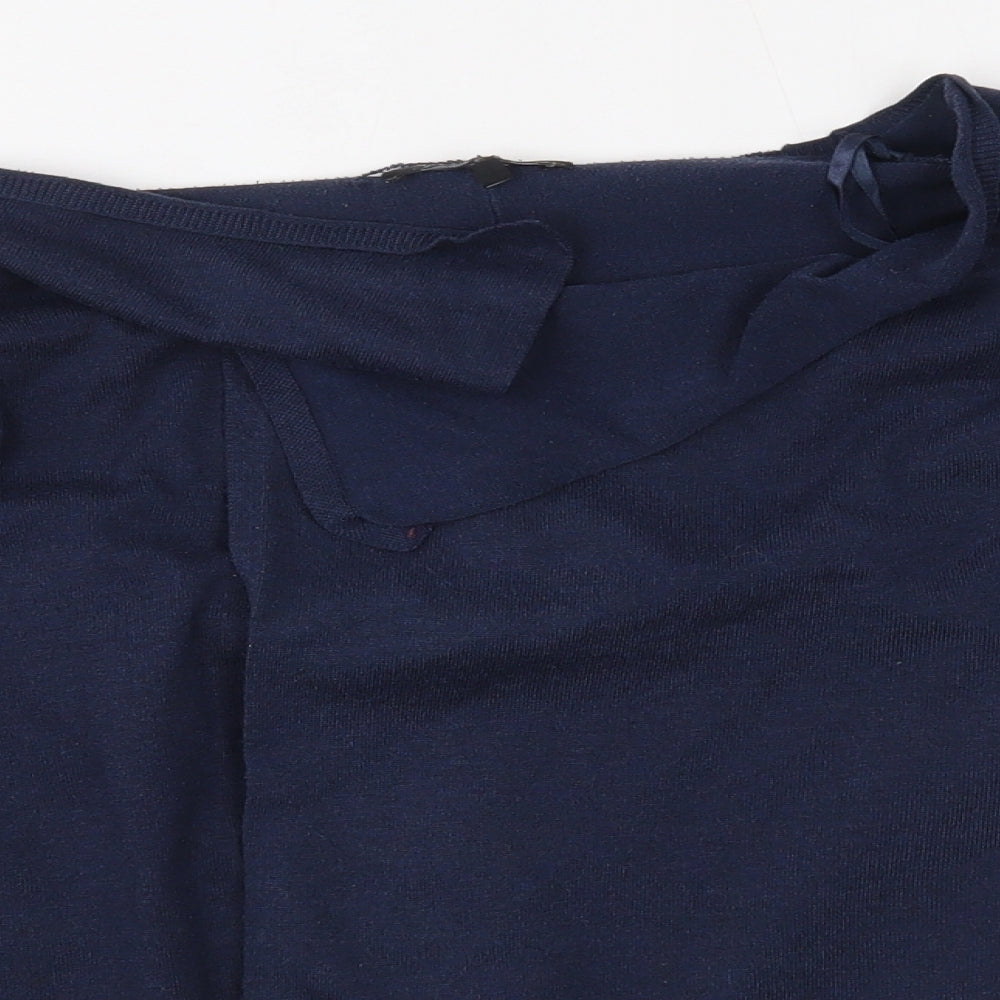 Womens UK Size 8 New Look Blue Cardigan Jumper