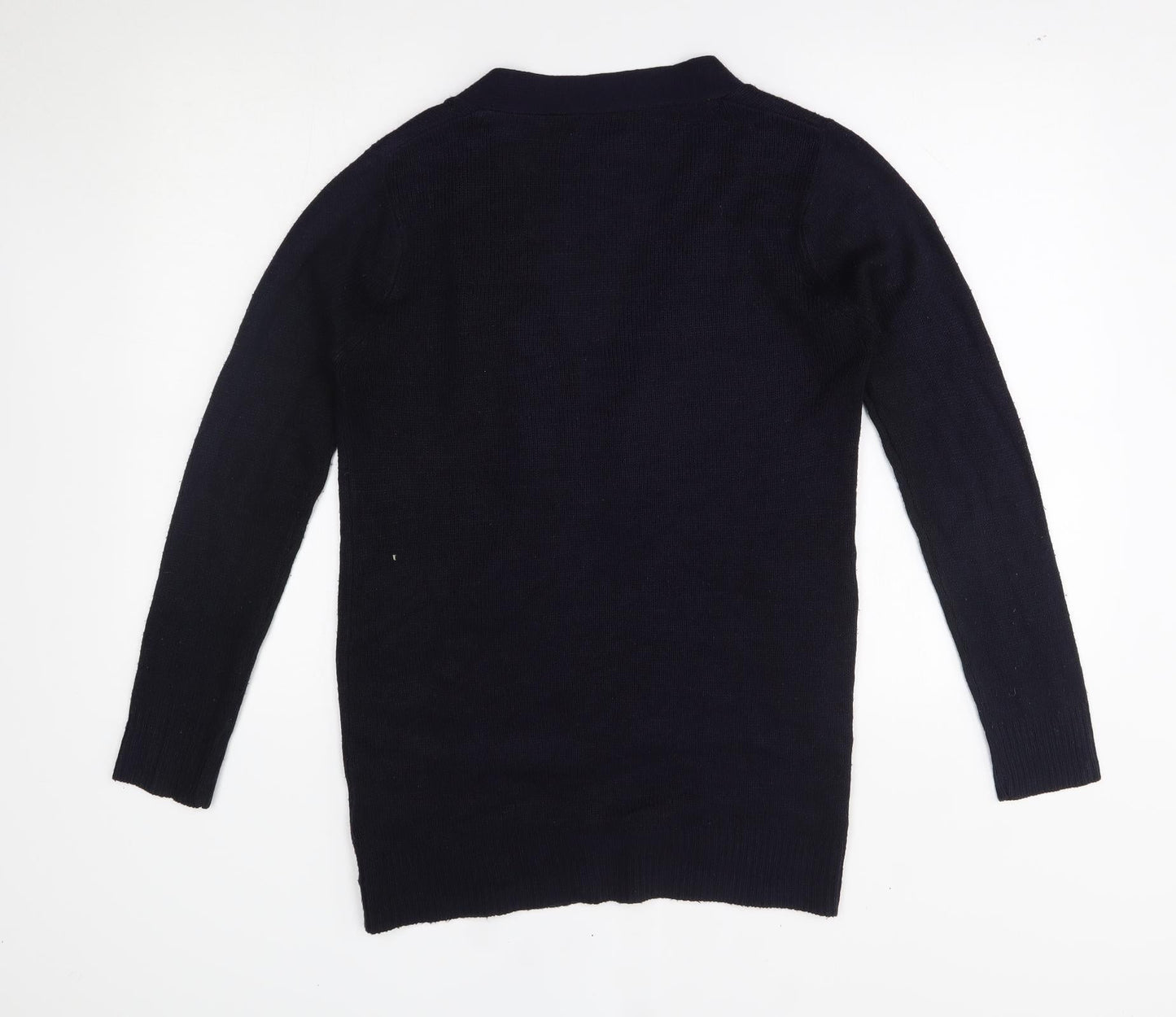 Womens UK Size 12 Brave Soul Blue Cardigan Jumper