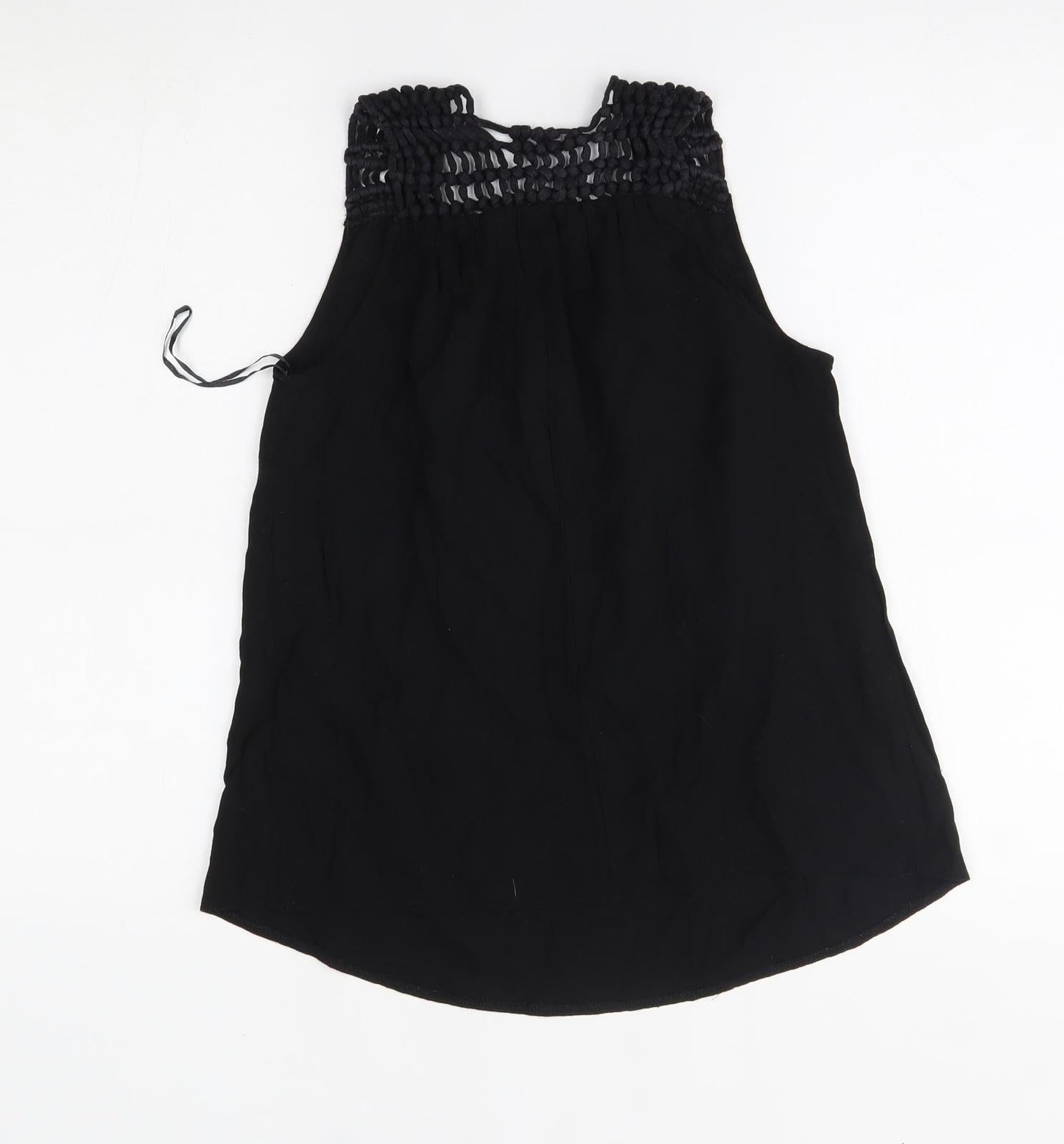 George Womens Black   Basic Blouse Size 8