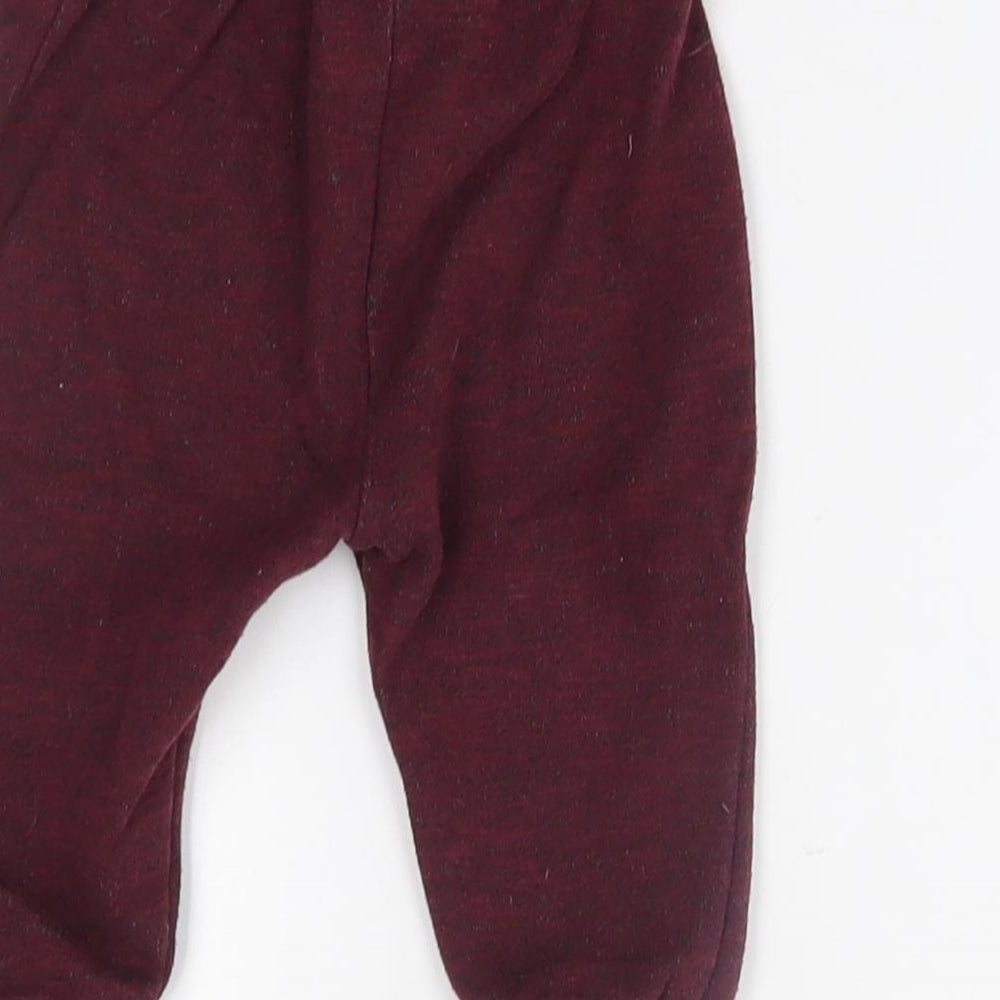 Primark Baby Red   Jogger Trousers Size 9 Months