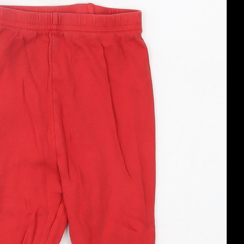 George Baby Red    Pyjama Pants Size 12-18 Months