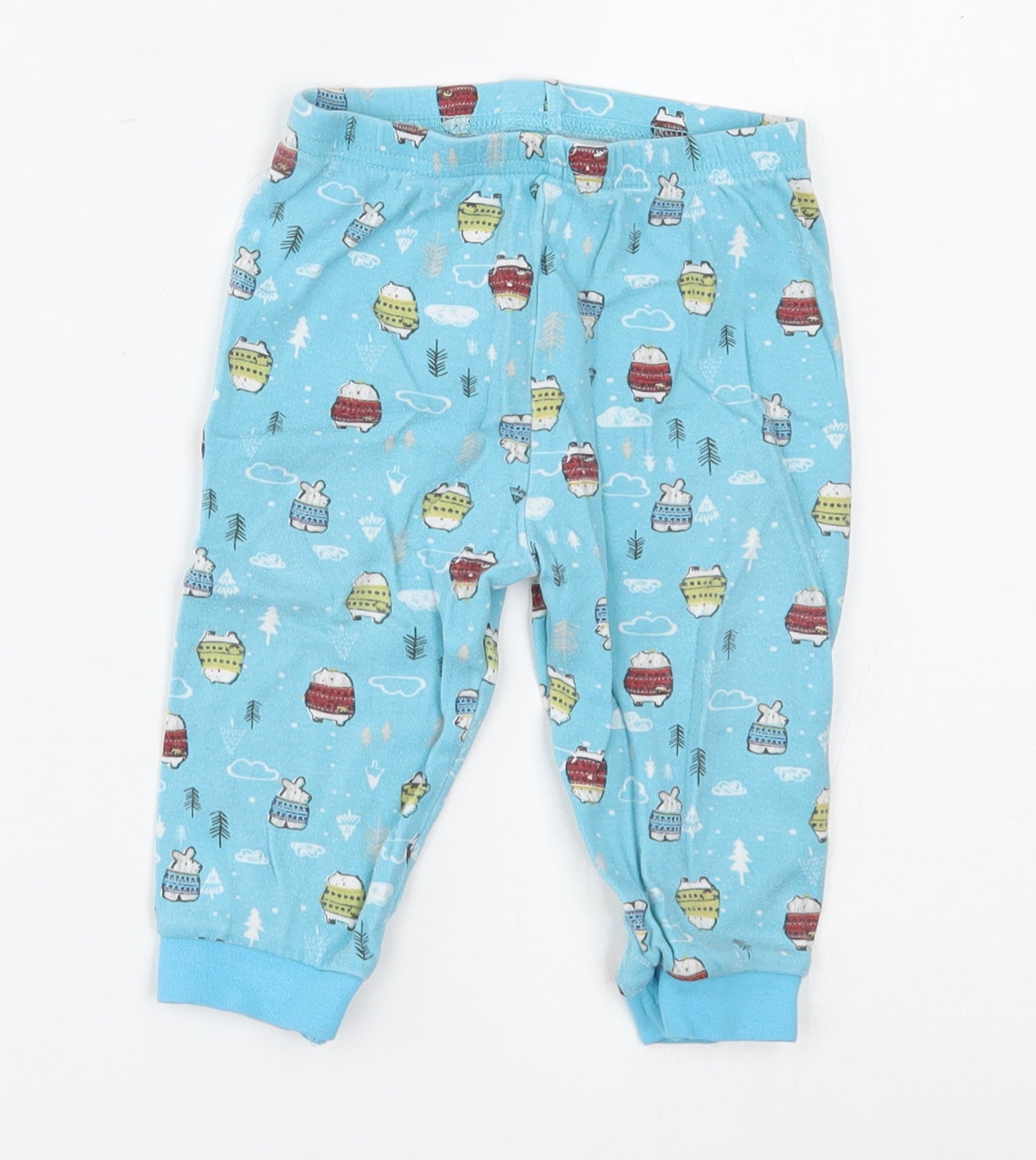 George Baby Blue    Pyjama Pants Size 12-18 Months  -