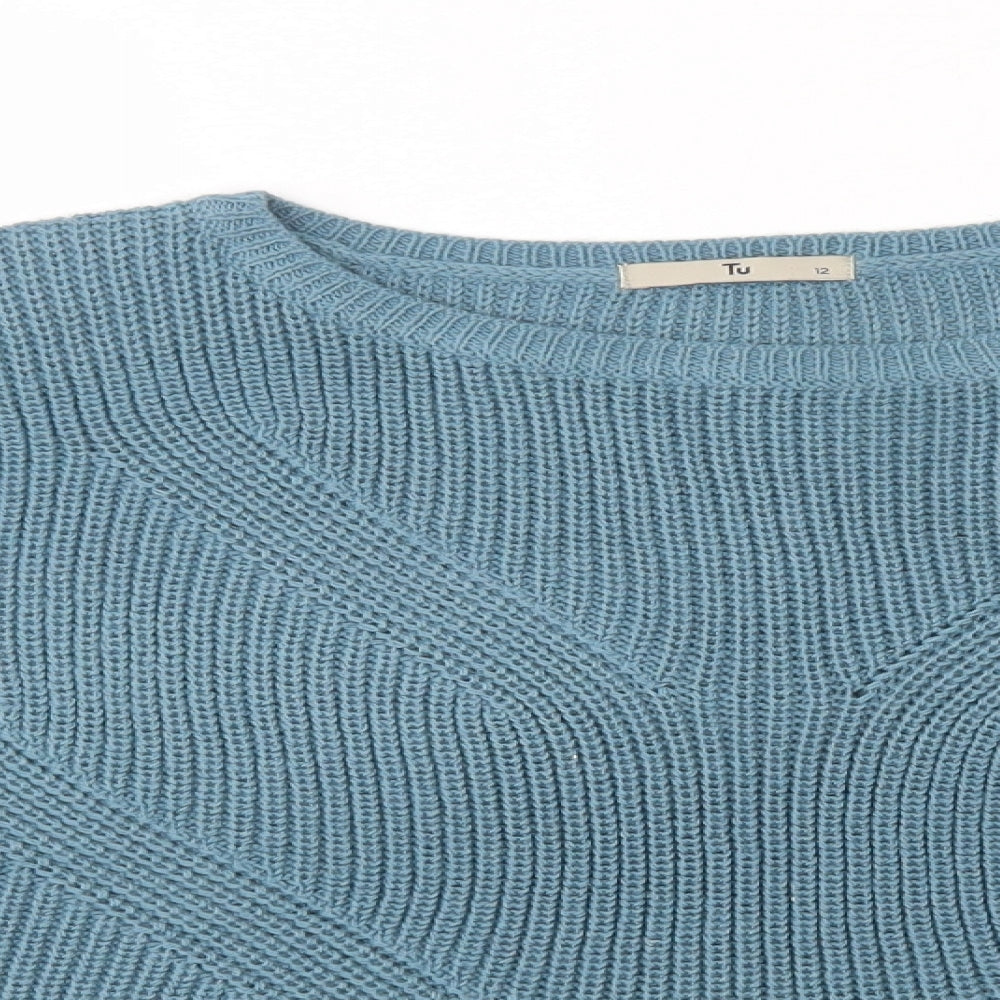 TU Womens Blue   Pullover Jumper Size 12