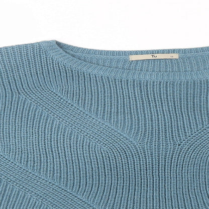 TU Womens Blue   Pullover Jumper Size 12