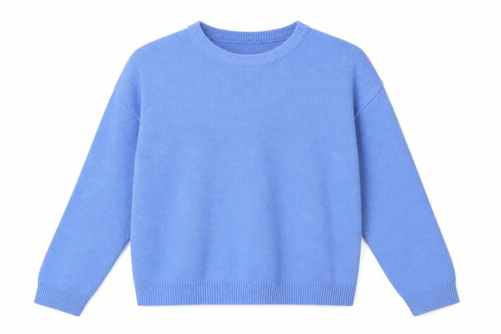 Womens UK Size L Brave Soul Blue Pullover Jumper
