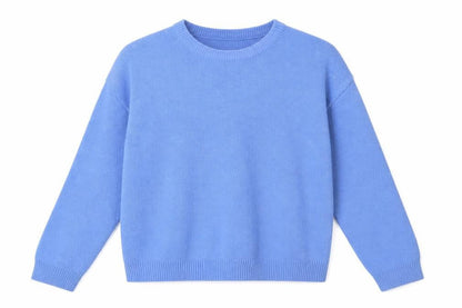 Womens UK Size L Brave Soul Blue Pullover Jumper