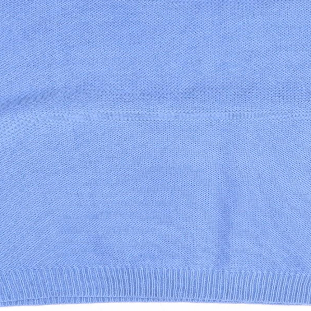 Womens UK Size L Brave Soul Blue Pullover Jumper