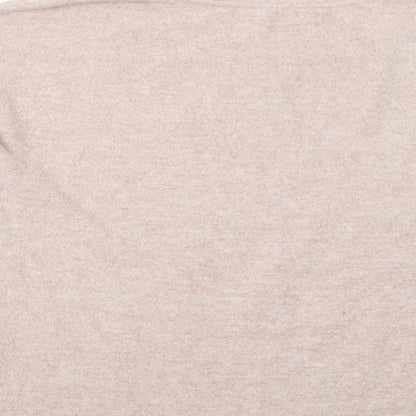 Womens UK Size 12 Papaya Pink Pullover Jumper