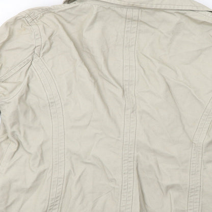 Alibi Womens Beige   Jacket Blazer Size 14