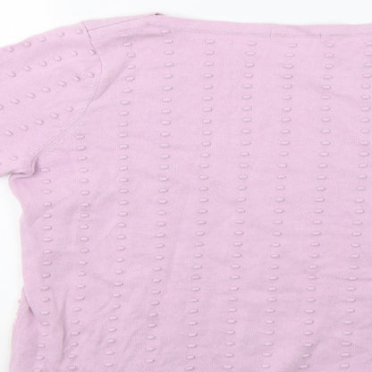 TU Womens Purple   Pullover Jumper Size 14