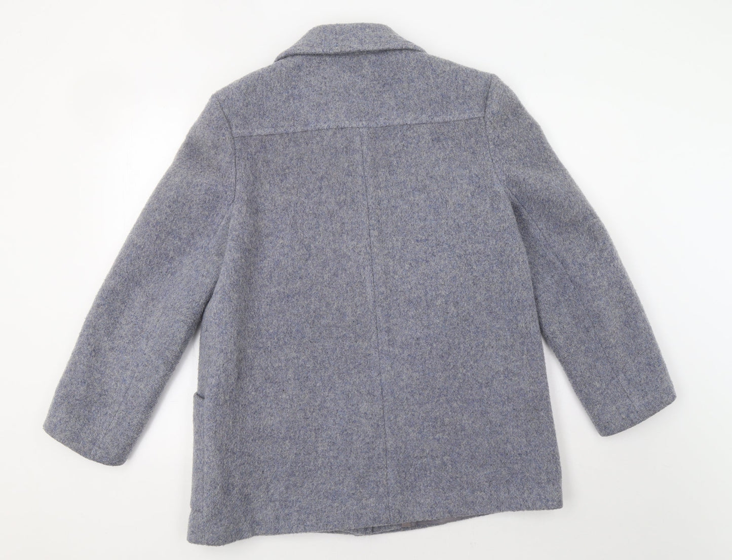 Womens UK Size 14 Littlewoods Blue Pea Coat