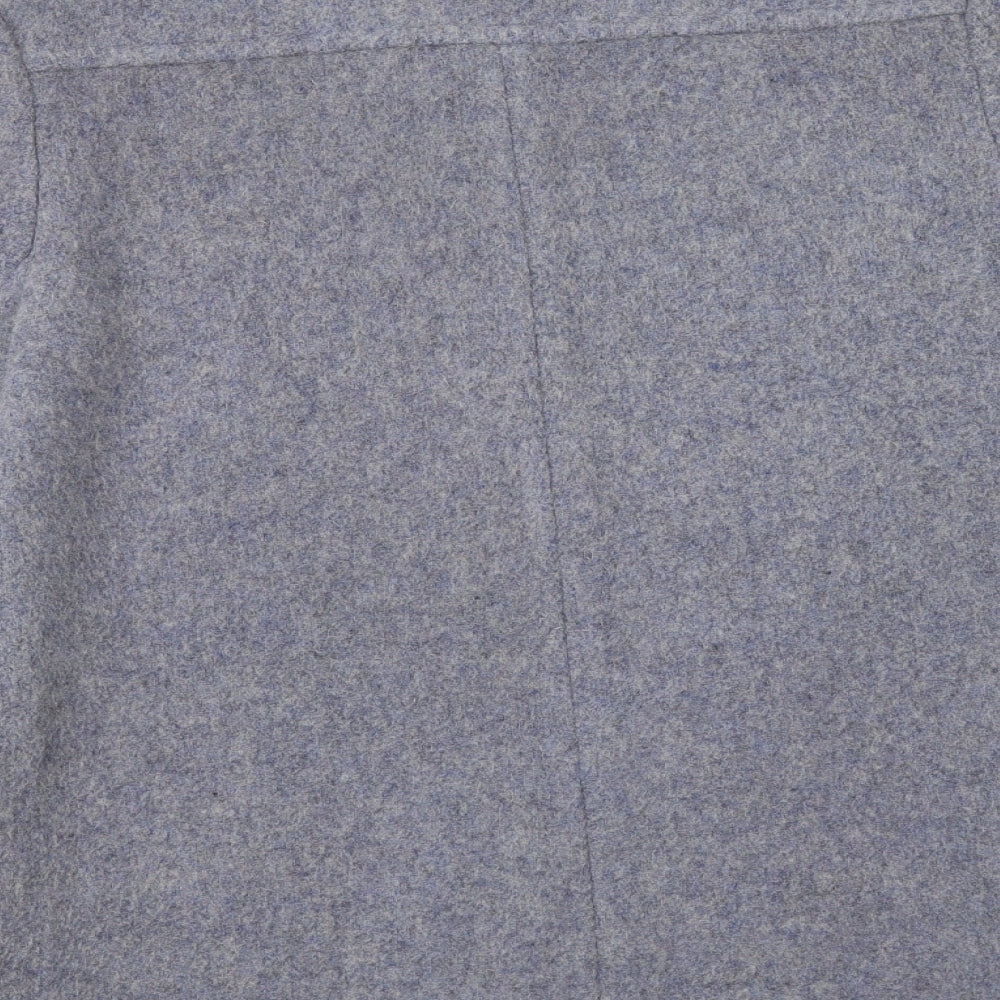 Womens UK Size 14 Littlewoods Blue Pea Coat