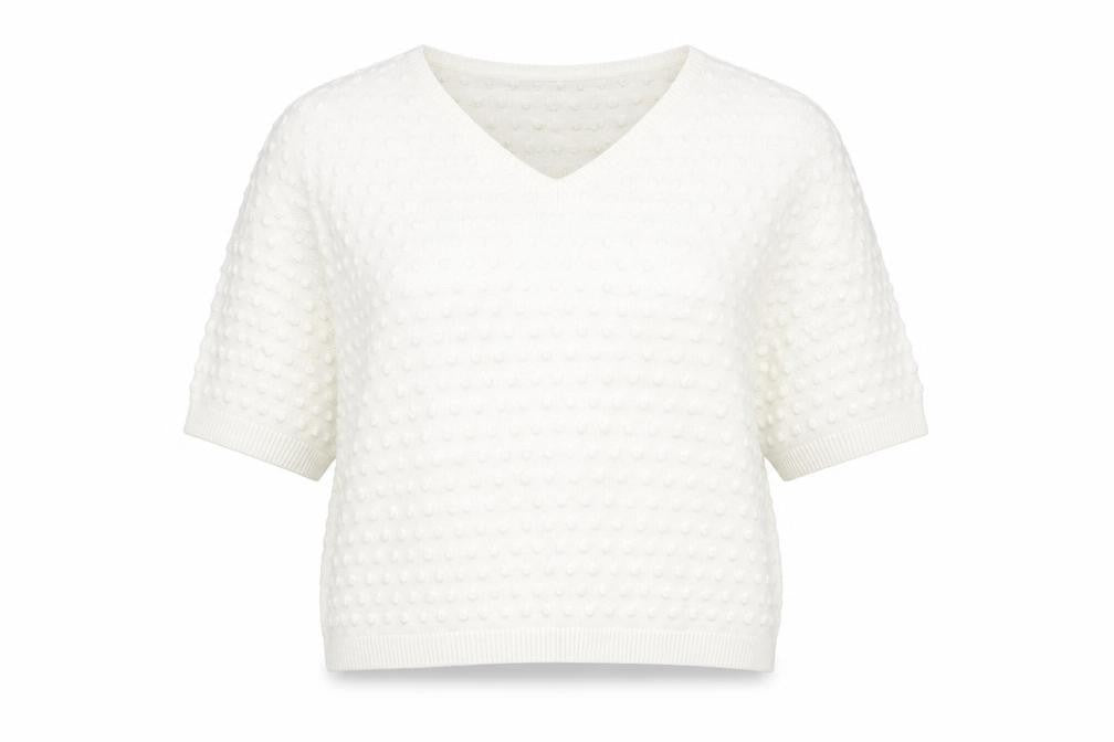 Womens UK Size 10 Topshop White Pullover Jumper