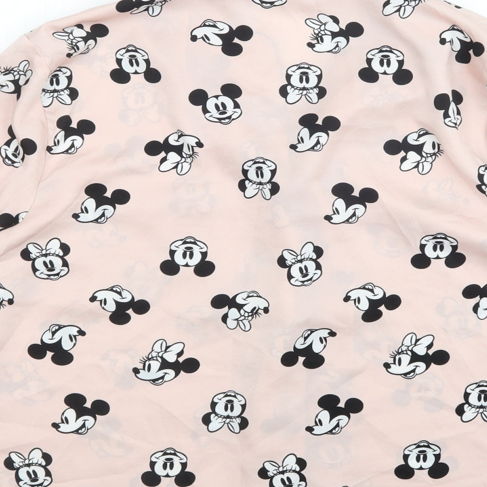 George Womens Pink   Top Nightshirt Size 12  - Mickey Mouse