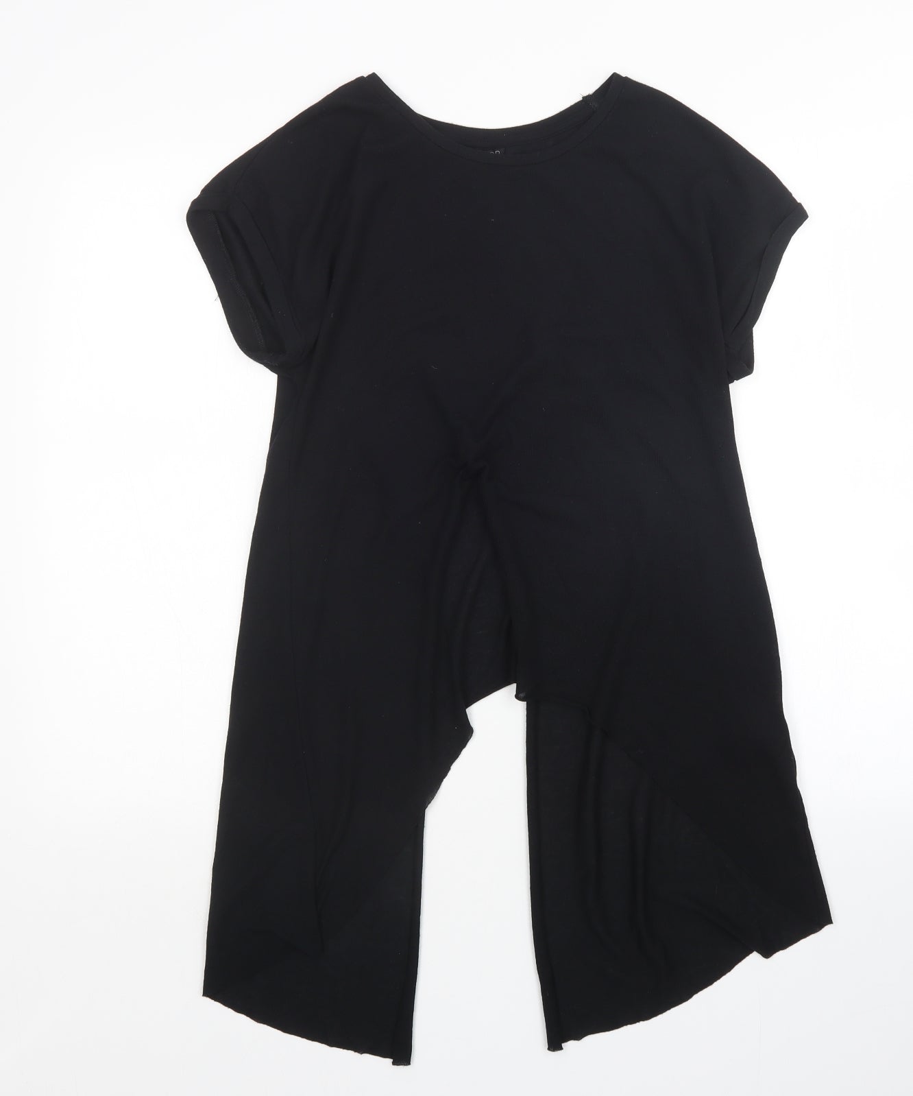 Womens UK Size 8 Topshop Black Pullover Jumper