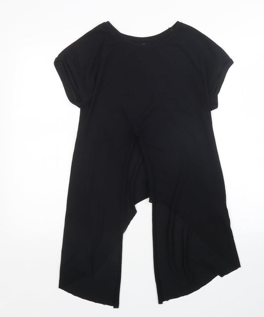 Womens UK Size 8 Topshop Black Pullover Jumper