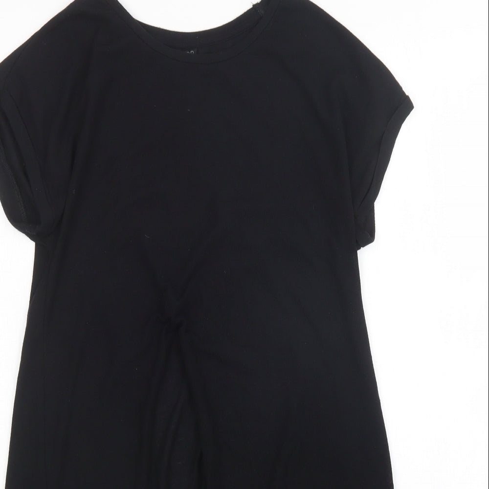 Womens UK Size 8 Topshop Black Pullover Jumper