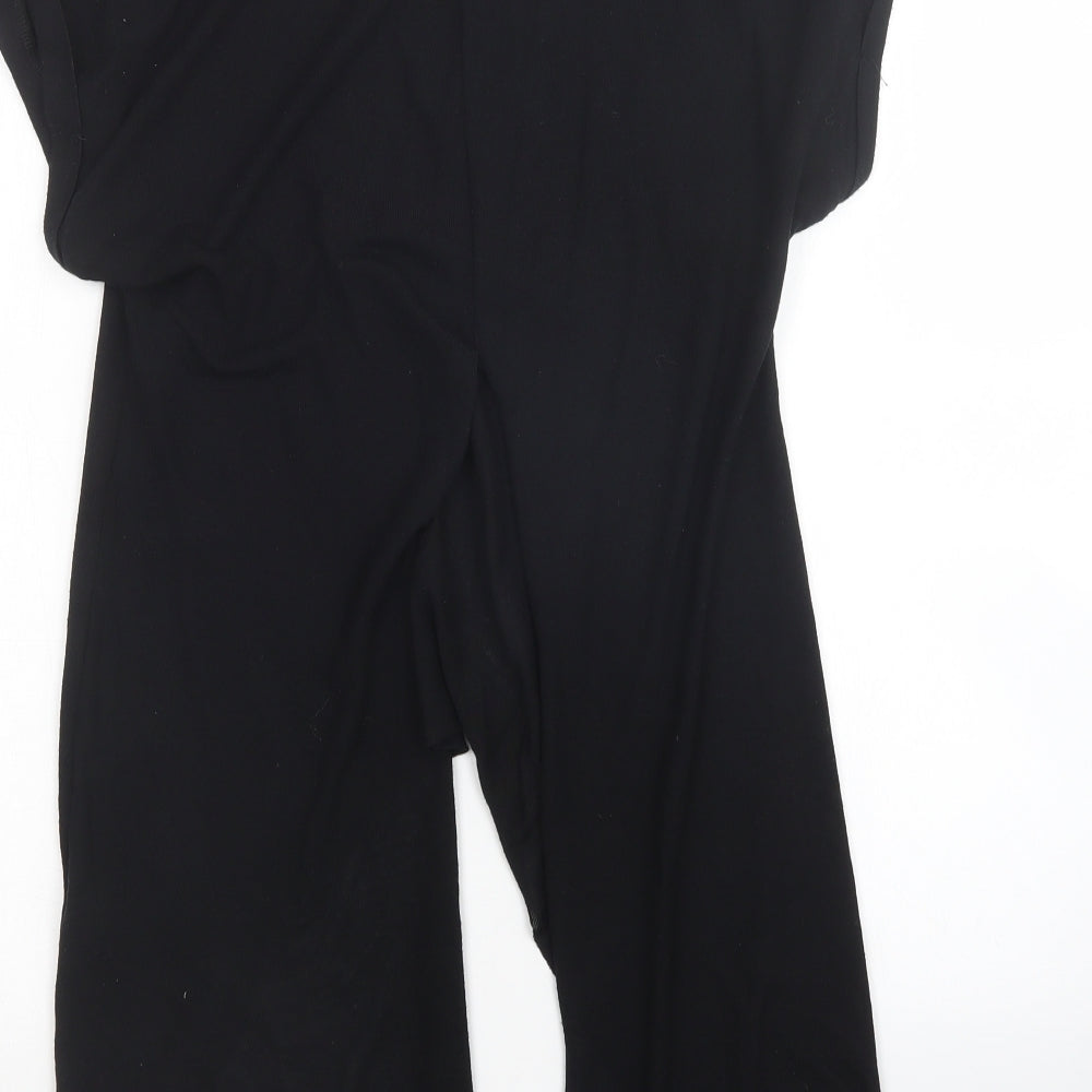 Womens UK Size 8 Topshop Black Pullover Jumper