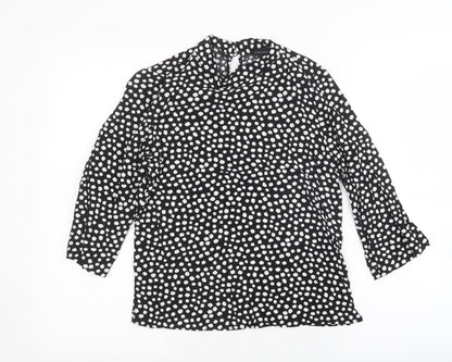 Womens UK Size 6 Atmosphere Multicoloured Basic Blouse