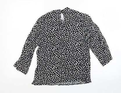 Womens UK Size 6 Atmosphere Multicoloured Basic Blouse