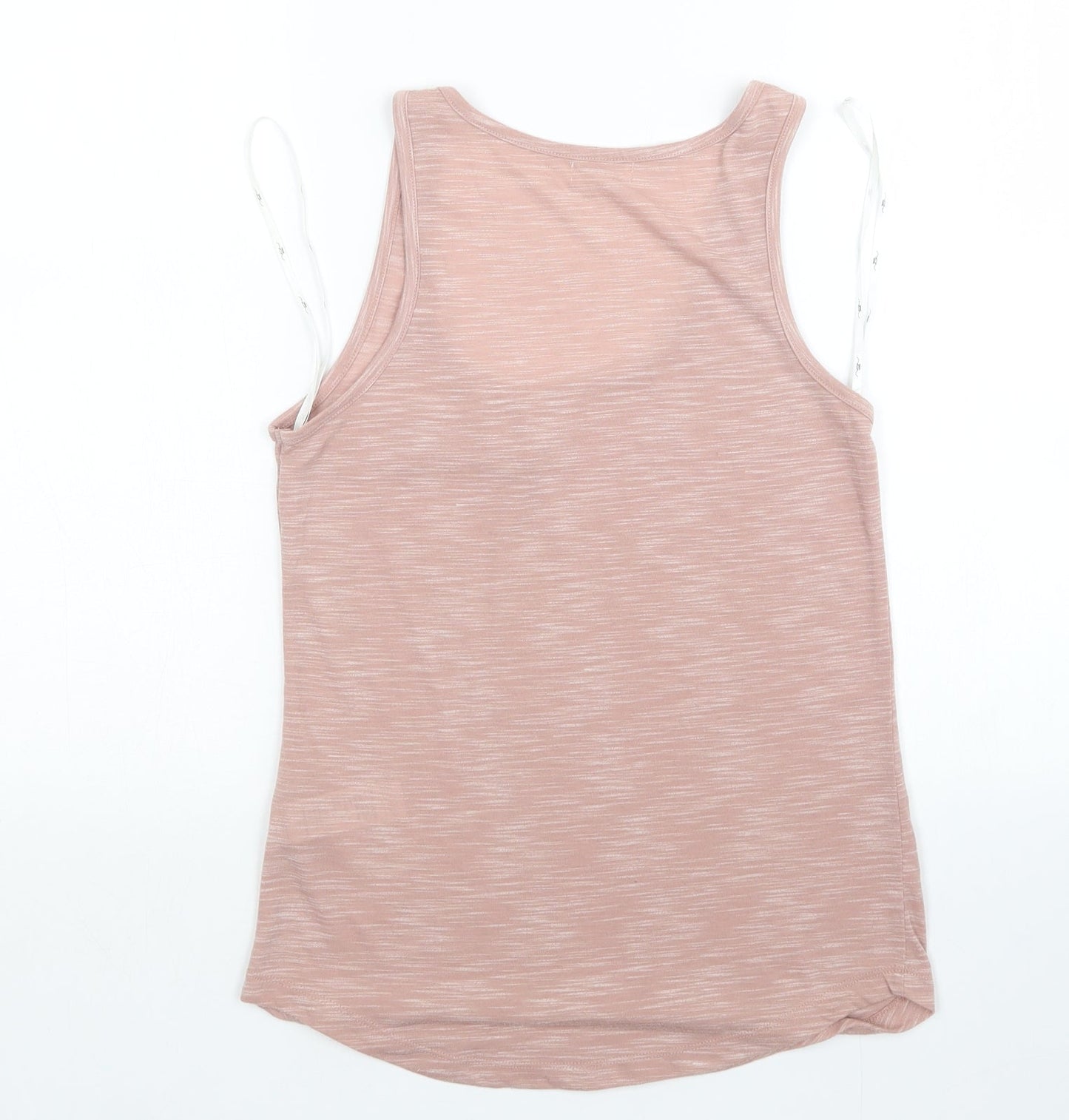 Womens UK Size 6 New Look Pink Basic Tank