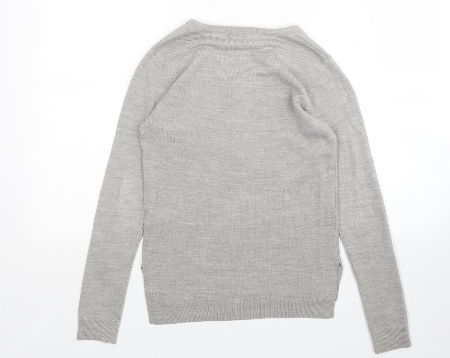 Womens UK Size 6 Atmosphere Grey Pullover Jumper