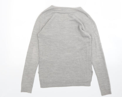 Womens UK Size 6 Atmosphere Grey Pullover Jumper