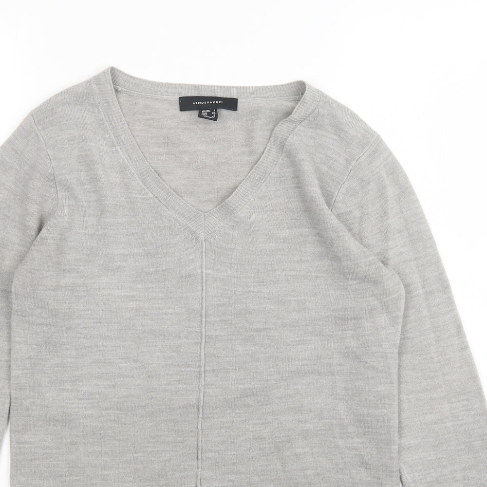 Womens UK Size 6 Atmosphere Grey Pullover Jumper