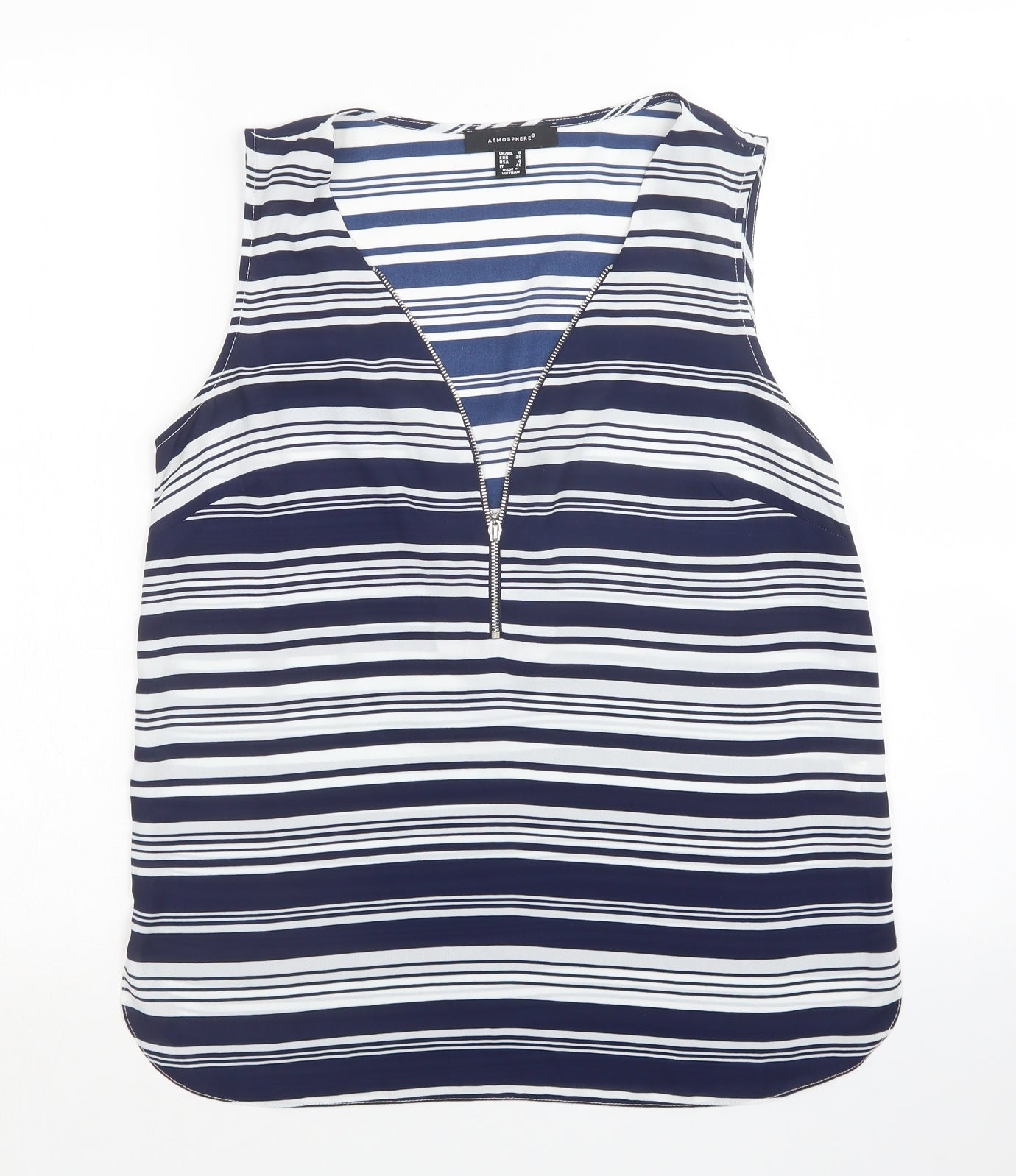 Womens UK Size 8 Atmosphere Multicoloured Basic Tank