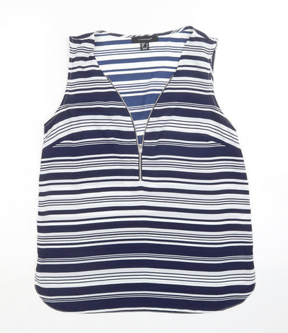 Womens UK Size 8 Atmosphere Multicoloured Basic Tank