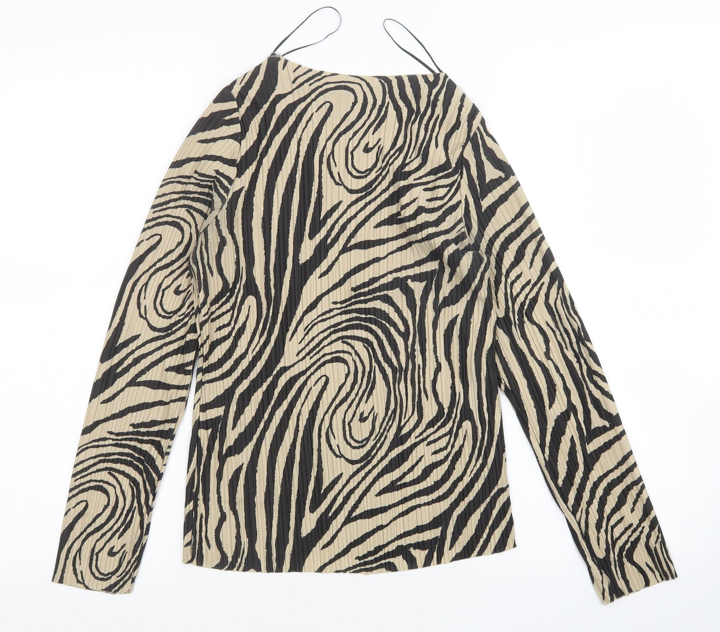 Womens UK Size 4 River Island Multicoloured Basic Blouse