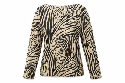 Womens UK Size 4 River Island Multicoloured Basic Blouse