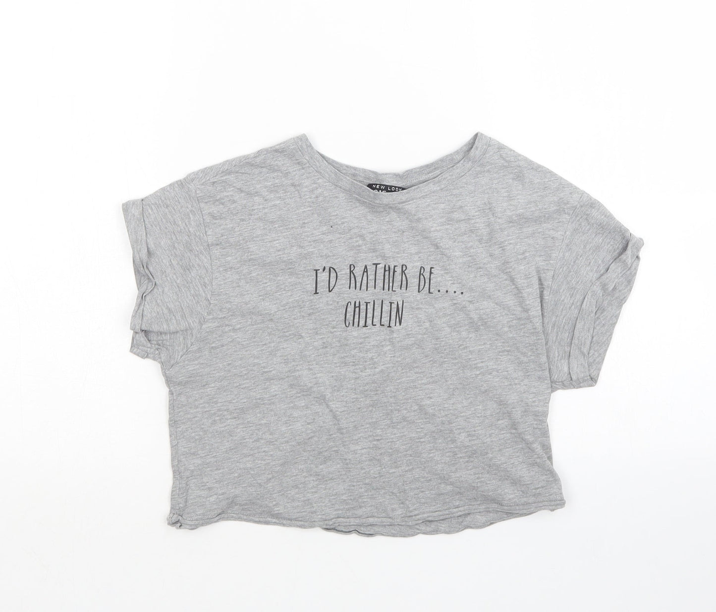 New Look Girls Green   Basic T-Shirt Size 10-11 Years