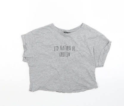 New Look Girls Green   Basic T-Shirt Size 10-11 Years