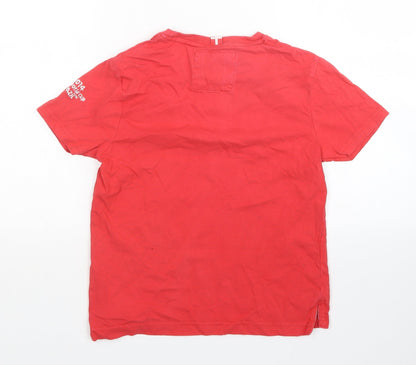 Fifa World Cup Boys Red   Basic T-Shirt Size 7-8 Years  - Switzerland