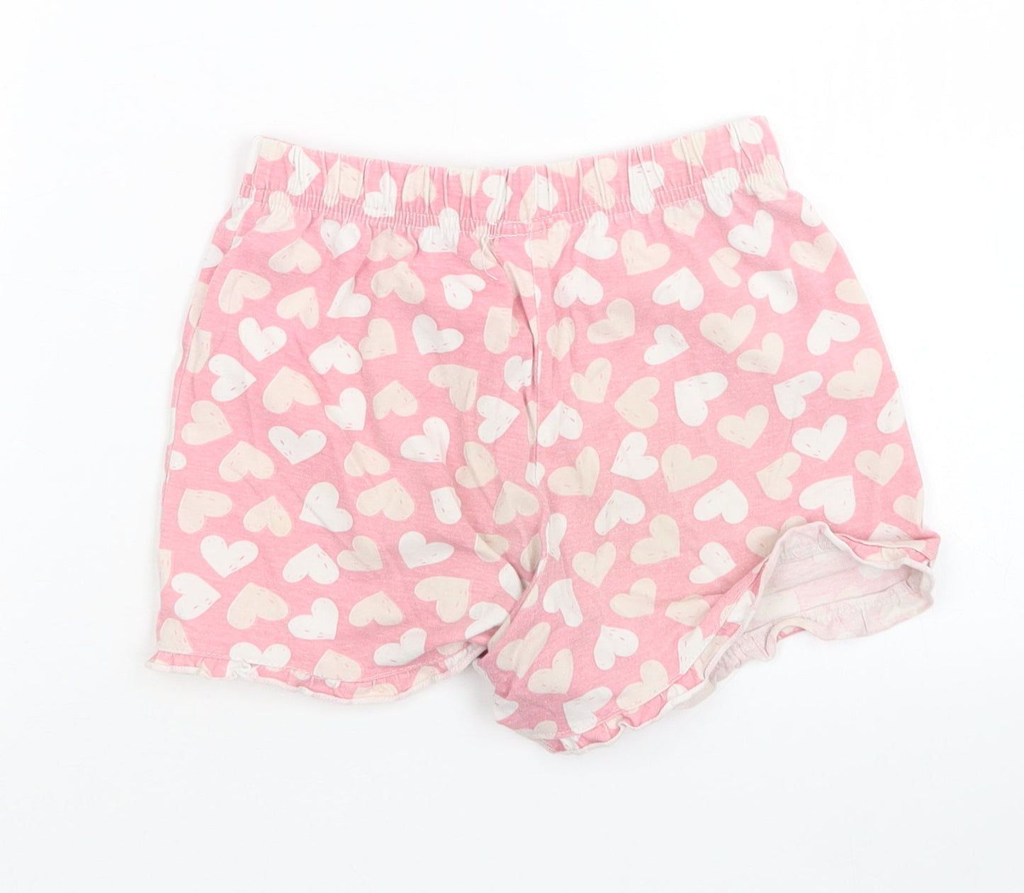 QTEE Girls Pink    Sleep Shorts Size 6-7 Years