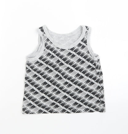 George Boys Multicoloured   Basic Tank Size 5-6 Years  - batman