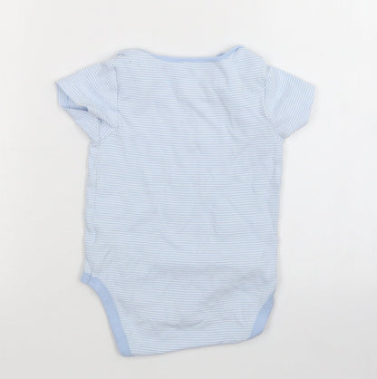 NEXT Boys Blue Striped  Leotard One-Piece Size 18-24 Months