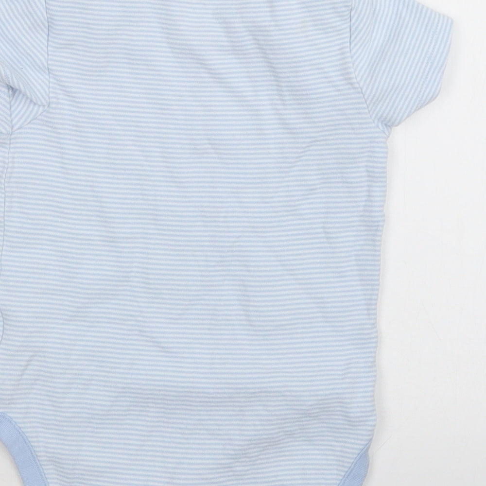 NEXT Boys Blue Striped  Leotard One-Piece Size 18-24 Months