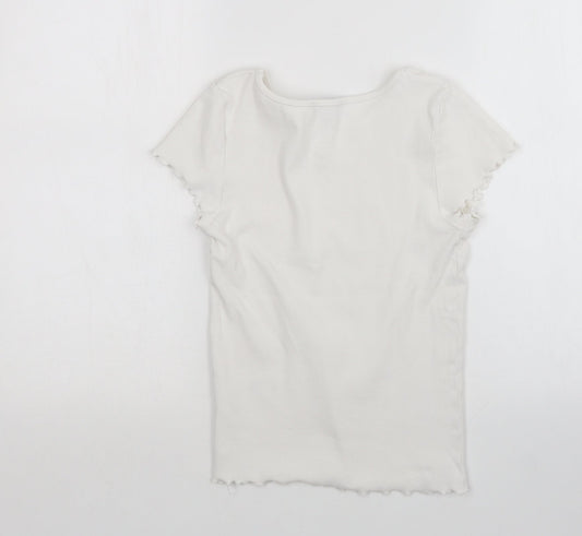 Womens UK Size 10 New Look White Pullover Jumper