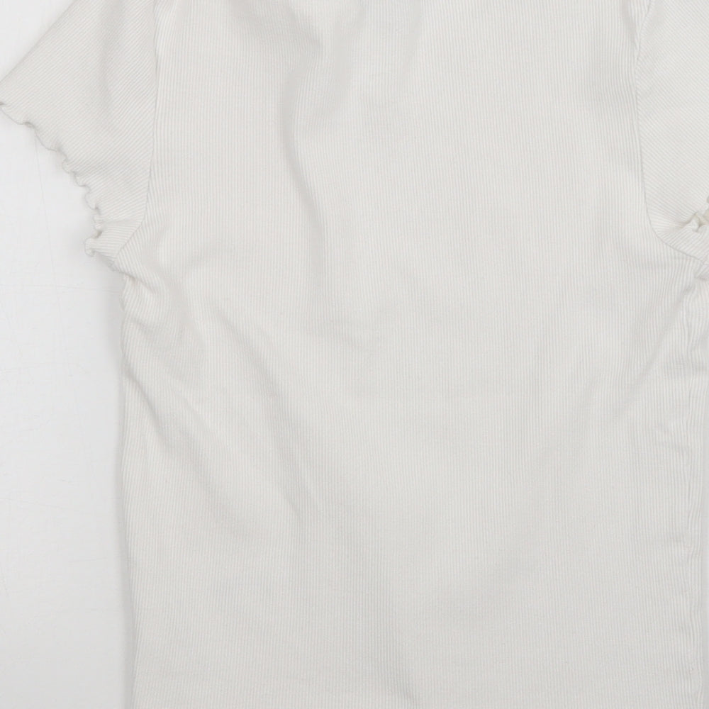 Womens UK Size 10 New Look White Pullover Jumper