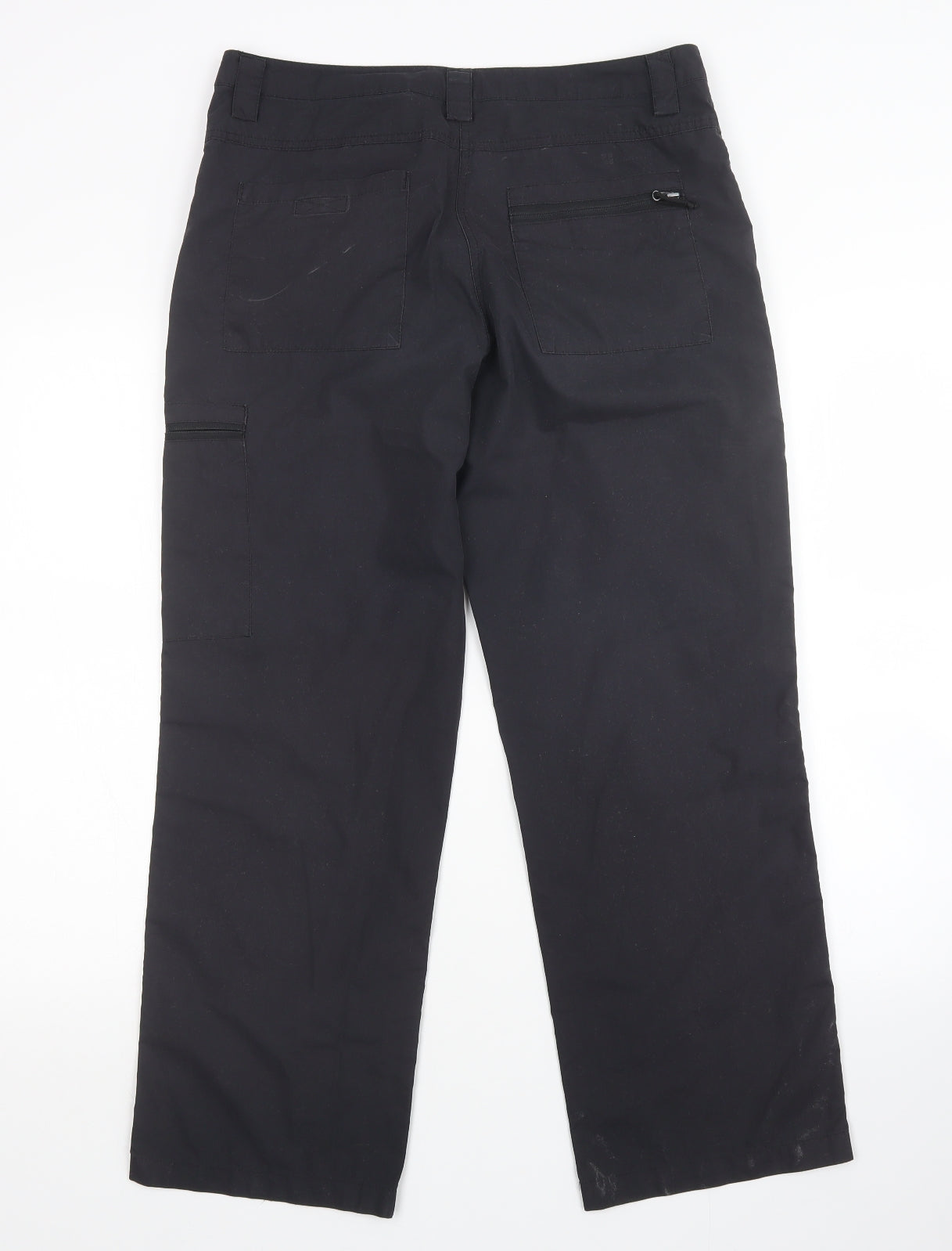 Mountain Warehouse Womens Black   Cargo Trousers Size 10 L29 in