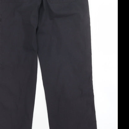 Mountain Warehouse Womens Black   Cargo Trousers Size 10 L29 in