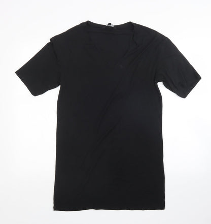 New Look Womens Black   T-Shirt Dress  Size 8