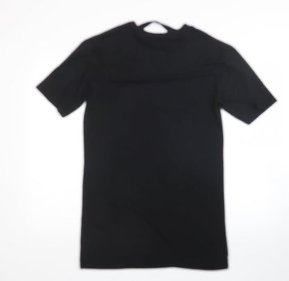 New Look Womens Black   T-Shirt Dress  Size 8