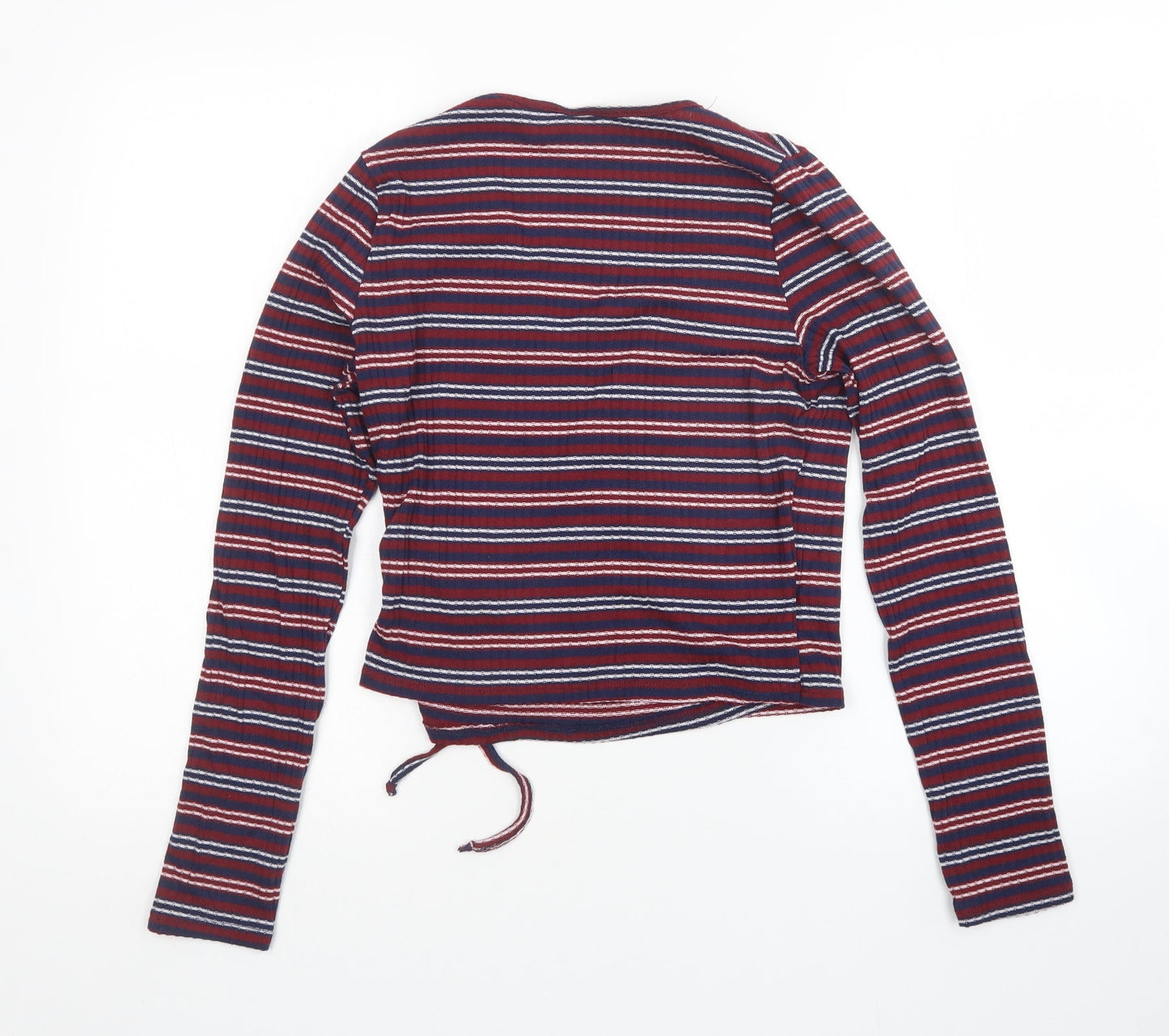 In The Moment  Womens Multicoloured Striped  Pullover Jumper Size M