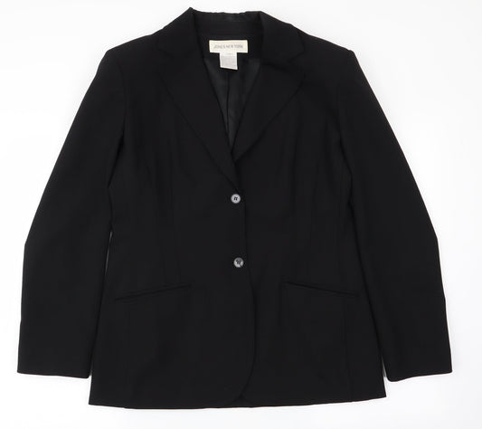 Womens UK Size 12 Jones New York Black Jacket