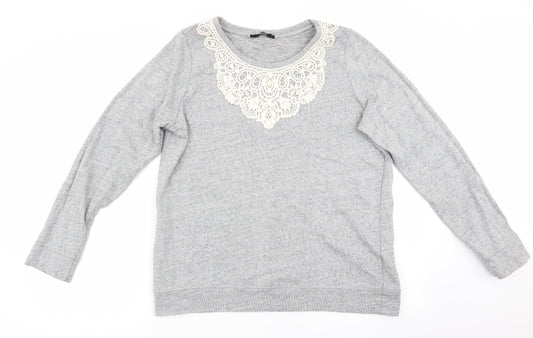 George Womens Grey   Pullover Jumper Size 14
