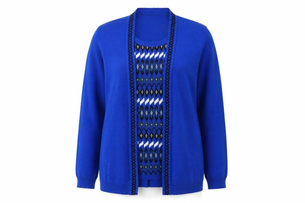 Womens UK Size XL Envy Blue Pullover Jumper